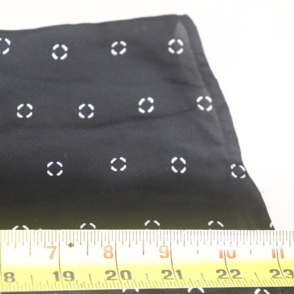 Banana Republic Black Patterned Smocked Blouse, Size - Picture 12 of 12